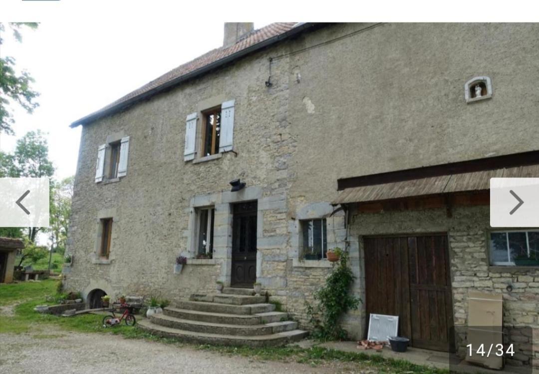 Bed and Breakfast Le Relais Diligence Audelange Exterior foto